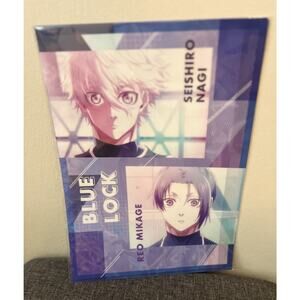 Blue Lock Clear File Set Seishiro Nagi Mikage Reo Brand New US Seller